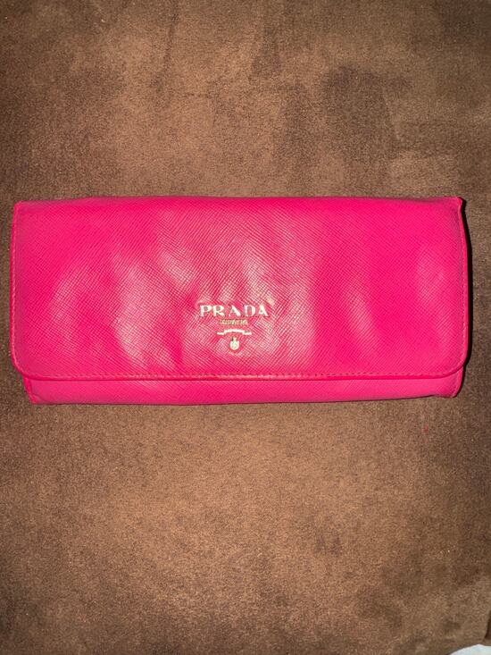 Handbags - Prada Saffiano Lux Continental Flap Wallet